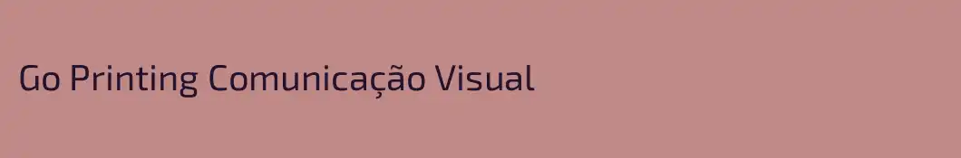 Go Printing Comunicação Visual